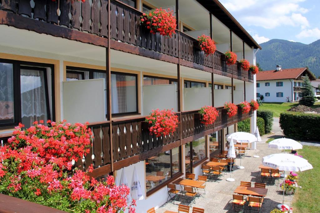 Hotel Alpenblick Berghof Halblech Exteriör bild